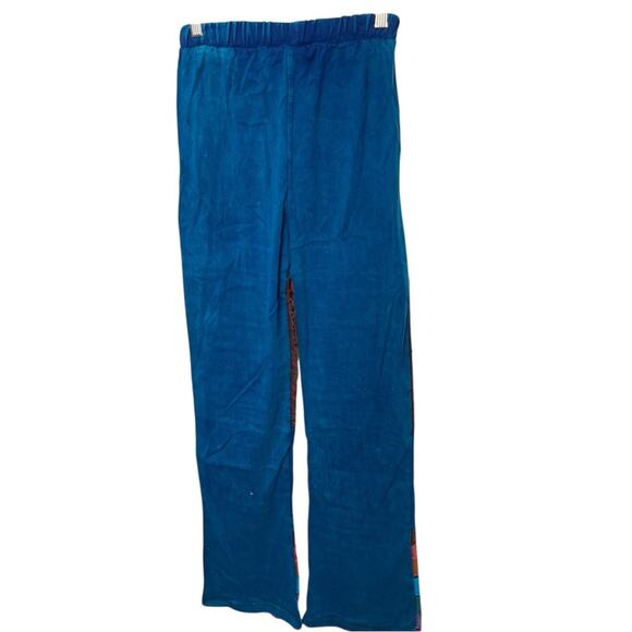 KPC 100% Cotton Embroidered 90's Y2K PatchworkPants, Boho Hippie Free Spirit, XL - Picture 4 of 7